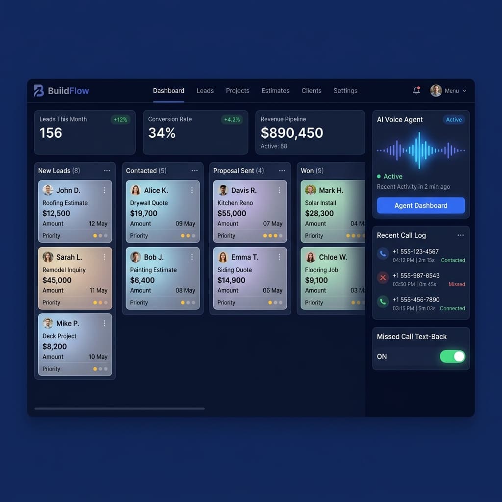 Buildric CRM